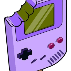 Test Pin3 4x4 cm - Gameboy Icecream